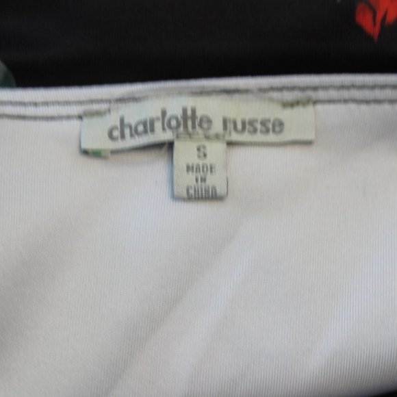 Charlotte Russe Off-The-Shoulder Rose Dress - Picture 9 of 10